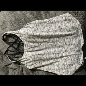 Size 10 Lululemon Moment to Movement two in one tank top